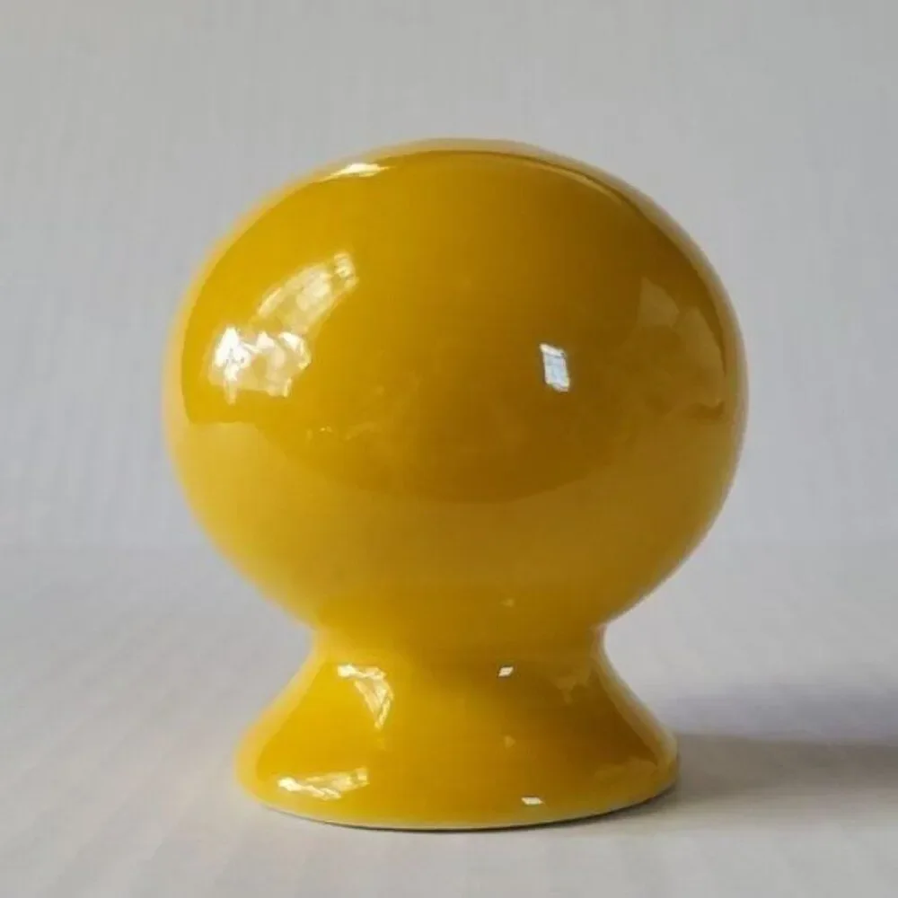 Fiestaware Fiesta SMALL Shaker Salt Pepper CERAMIC Daffodil Yellow 2